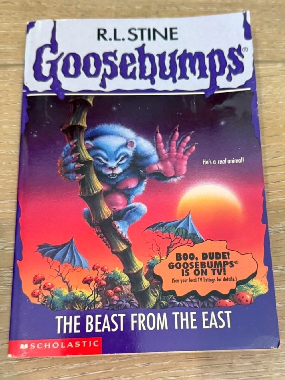 Scholastic Goosebumps ‘The Beast from the East’ Book by R. L. Stine
